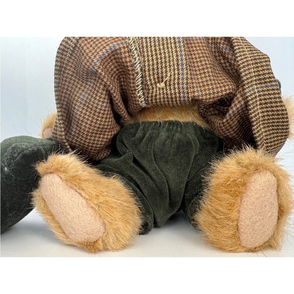 Bailey RETIRED jointed collector Boyd’s Bear Archive series heart pillow 8” 90’s - Picture 3 of 11